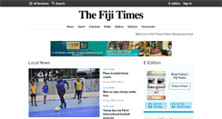 Desktop Screenshot of fijitimes.com