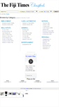 Mobile Screenshot of classifieds.fijitimes.com